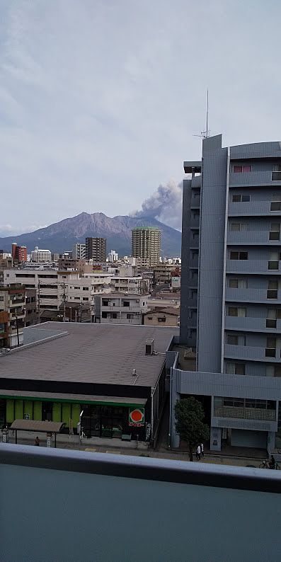 お部屋から鹿児島のシンボル“桜島”が見えます