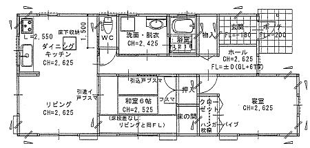 鹿児島市伊敷台１丁目平屋建て中古売住宅